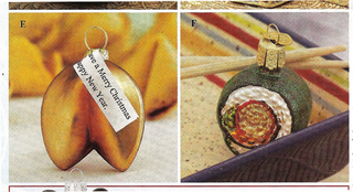 Illustration for article titled 11 New Weird Christmas Ornaments From Bronner's